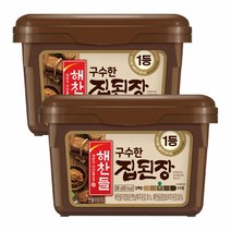 해찬들 구수한 가정식 집된장, 500g, 2개