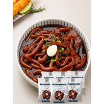 라비퀸 매운짜장맛 츄잇 떡볶이 6세트(총 12인분), 1개