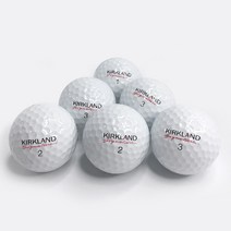 커클랜드 화이트 2피스 3피스 A-급 로스트볼 10알 필드 라운딩용 물세척 창고직영 로스트볼