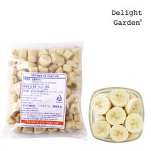 [딜라잇가든]냉동 바나나(슬라이스) 1kg x 10팩