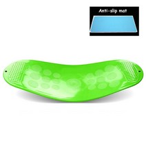 레그 익스텐션 레그컬 머신 가정용 벤치 트위스트 밸런싱 보드 복부의 훈련 요가 연습, gre 및 미끄럼 방지 매트