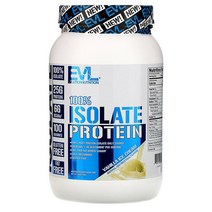 EVLution Nutrition Isolate Protein 에볼루션 뉴트리션 아이솔레이트 프로틴 바닐라맛 726g 1통, 1개