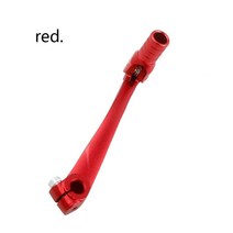 접이식 미니벨로 소형 자전거 출근 퇴근 오토바이 알루미늄 접이식 기어 시프트 레버 비포장 도로 바이크, 03 red