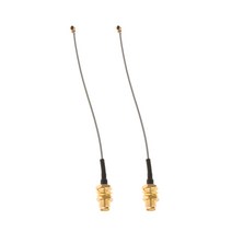 Wifi 네트워크용 피그테일 케이블 어댑터 110mm에 2Pcs RP SMA 여성, 설명, 골드, 설명