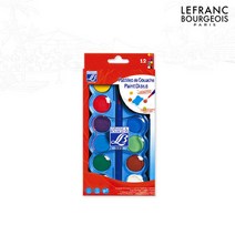 르프랑 템페라 고체물감 30mm 12색세트, LF807345