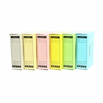 희망화일 문서보관함5개입 문서보관상자 합지소재, 회색