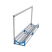 원단롤러 롤받침대 거치대 봉제공장 패브릭 의류 시트, 단일 섹션 길이 2.2m