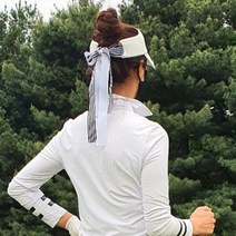 골프 여성 썬캡 썬바이저 땀흡수 라이딩 골프모자여성 골프여자모자 여자모자, 화이트