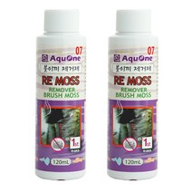 초록끈 아쿠원 붓이끼 제거제, 120ml, 2개입