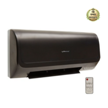 유니맥스 벽걸이 리모콘형 전기 온풍기, UMH-829WR, 블랙