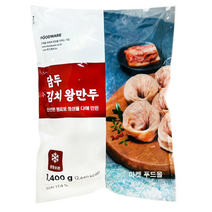담두) 김치 왕만두 1.4kg, 1개