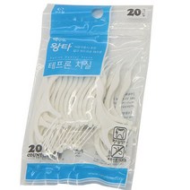 창조 왕타 백선생 치실 테프론치실 20P 휴대용, 1개