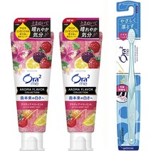 [일본치약ora2 치약] 의약외품 Ora2 올라투미 치약가루 아로마 플레이버 스테인 클리어 화이트닝 스파클링, 액티브베리민트