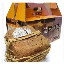 전통메주 햇 국산콩 속이 잘뜬 메주 콩8Kg 메주 4장 콩4Kg 메주2장 고추+대추+레시피 증정, 1.5kg, 2장