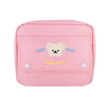 [리틀데이지] 다용도 귀여운 다이어리 파우치, 핑크