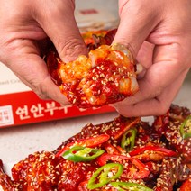 레드꽃게 연안부두 간장게장 양념게장 알베기, 국내산 양념게장700g, 1, 700g