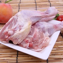 국내산 닭고기 닭정육 냉장 닭넓적다리(장각) 1.2kg (600g x 2개) 뼈있음 연하고 신선한 바베큐 스테이크 캠핑고기 삼화푸드
