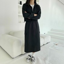 쏘옷 여성용 아노락 크롭집업 카고 스커트 상하의 세트