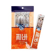 짜먹는 고양이 유산균간식 가다랑어 4개 켓파우치 켓건강간식 짜먹이는 훈육용 퓨레