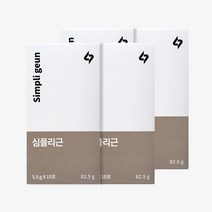 심플리케어 심플리근 근육관리 핵심 4대 원료 류신 단백질 글루타민 로이신근합성, [3+1 이벤트] 4박스