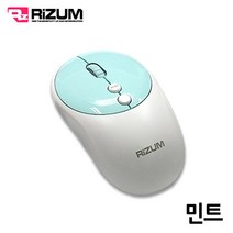 리줌 무선 무소음 블루투스 마우스 M102 민트, 단일 모델명/품번