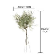 INS Artificial Green Plants Moss Air Grass Home Decoration DIY Wedding Photography Props Floral, 01 flocked