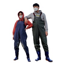 에스몰 가슴장화 해루질장화 갯벌체험 주말농장, 네이비, 240