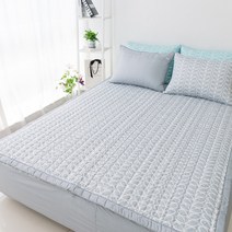 110X200 S/SS 침대 패드 매트 알러지케어 카페트 거실 러그, 별라인연핑크