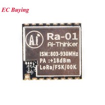 SX1276 LoRa Ra-01H 무선 모듈 확산 스펙트럼 통신 868MHz 3.3V 직렬 SPI 인터페이스 Ra 01H, 한개옵션0