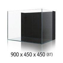 [우연물방] SMART 배면섬프 일체형 어항 900x450x450 (8T) / 배면섬프 어항 일체형어항