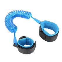 미아 방지 끈 밴드 조정 가능한 안티 분실 손목 링크 아기 안전 하네스 아기 스트랩, 01, 01 01 blue