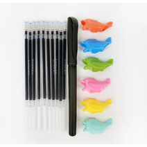 샤인블루 사라지는 기출펜 기화펜(본체2+리필20p+홀더2), 2개