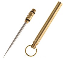 호신용품 여성호신용품 5 pcs 자기 방어 티타늄 합금 이쑤시개 황동 홀더 이쑤시개 키, 금