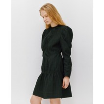 [질스튜어트 뉴욕 여성] [[22SS]] JSDR2A220BK [가을추천]블랙 엠보패턴 긴팔원피스