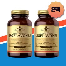솔가 대두 고농축 이소플라본 38mg 120정 2팩, 1개, 기본