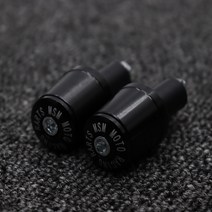 야마하 오토바이 액세서리 핸들 바 그립 엔드 캡 플러그 YZF R1 모든 년 7/8 "22mm, 05 Black