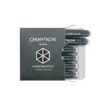 CARAN DACHE 국제규격으로 타상품과 호환되는..까렌다쉬 만년필 잉크 카트리지 6본입 8021 221 델리컷 그린, 잉크 색상