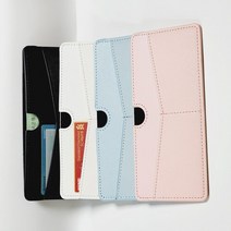 사피아노 오픈형 슬림 경량 라운딩 지갑 골프 캐디피 내기지갑, 흰색