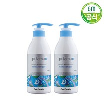 에버미라클 풀라무 EM 헤어 샴푸 500ml 2개/비듬방지/두피케어/가는모발, EM샴푸 500ml 2개