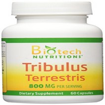 Biotech Nutritions Tribulus Terrestris Capsules 60 Count null, 1, 상세내용참조, 기타