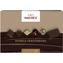 Hachez 하세스 독일 직배송 다양한 초콜릿 모음 박스 300g Dunkle Verfuhrung schokolade, 1팩