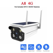 4G 와이파이 태양 IP 카메라 2MP 야외 방수 양방향 오디오 움직임 감지 보안 감시 CCTV 무선 Mycam, [04] 32G TF Card Only, [01] 36mm