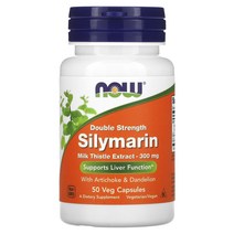 나우 푸드 실리마린 300mg 50 식물성 캡슐, 300 mg, 50 Count, 50캡슐