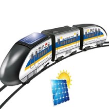 친환경 태양광 IQ 발달 DIY 조립 완구 고속 열차