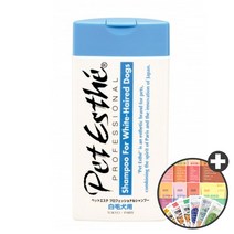 펫에스테 프로페셔널 시리즈 샴푸 컨디셔너, 펫에스테 프로페셔널 백모용 350ml + 상전사은품