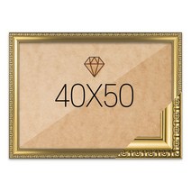 보석십자수액자 40x50 고급형 댄디골드, 단품