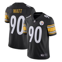 NFL 피츠버그 스틸러스 90번 TJ 와트 럭비 미식축구 저지 유니폼