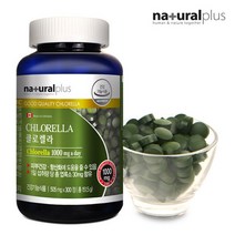 캐나다 클로렐라정 클로렐라 분말 가루 원말 100% 알약 고함량 엽록소 클로로필 피부 세포 항산화 키즈 청소년 남성 여성 영양제 크로렐라 크롤렐라 식약처, 1개, 505mgx300정