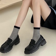 둥근코 청키 클리퍼 에나멜 5cm 키높이 통굽 페니 데일리 단화 로퍼