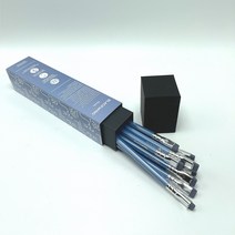 블랙윙 펄 Blue 연필 12자루 (1 다스) Balanced Graphite Pencils Blackwing Pearl